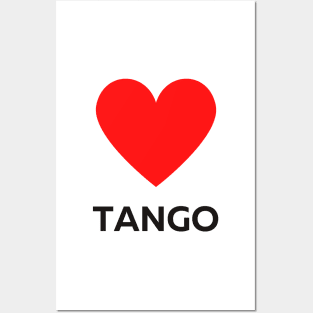 Tango Social Dance Design Posters and Art